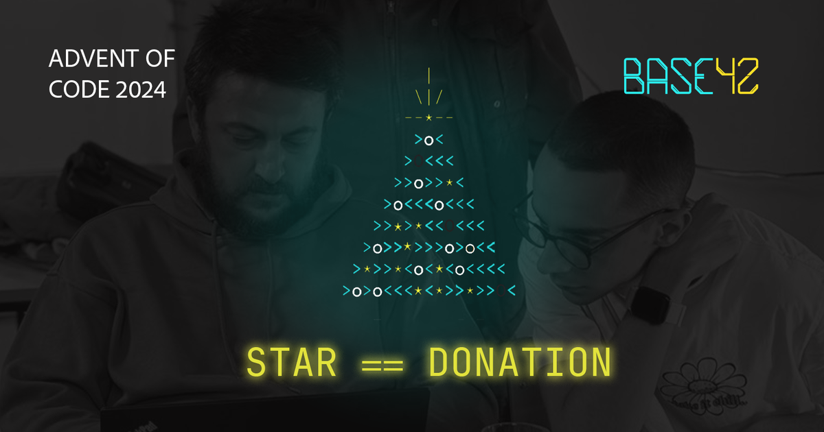 Announcing Base42 Advent of Code 2024