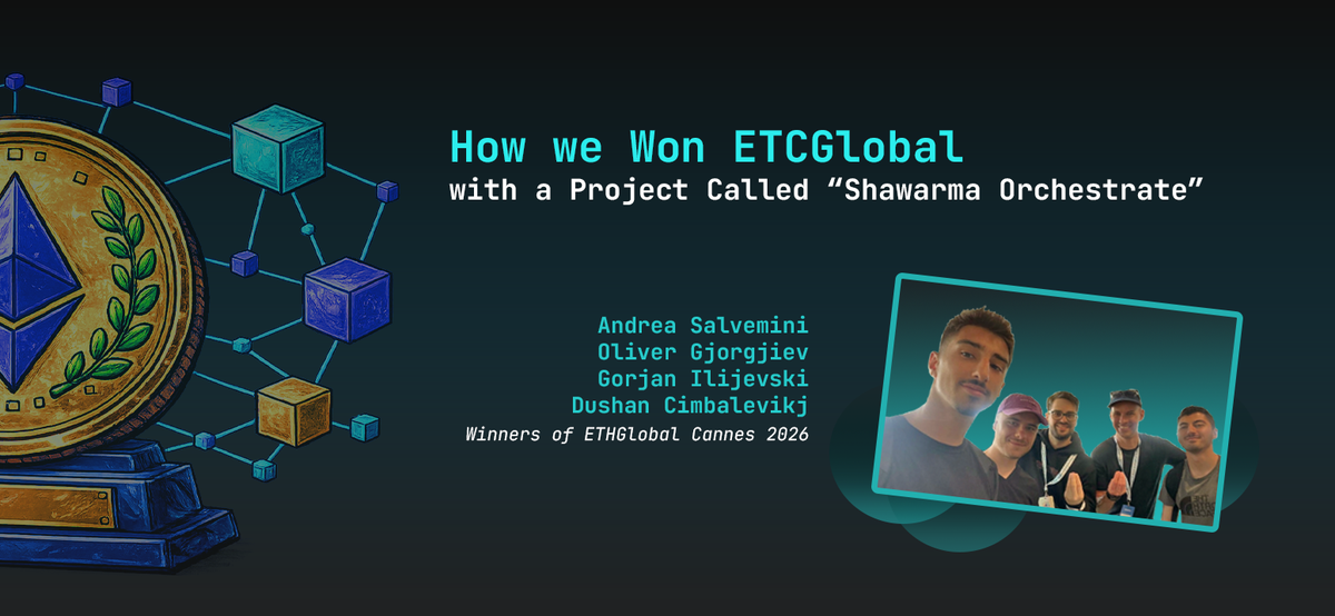 How We Won ETHGlobal with a Project Called “Shawarma Orchestrate”